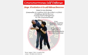 Stage d'initiation à la self-défence féminine