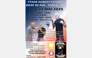 Stage avec Robert Paturel: Boxe de rue - Tonfa - BTD