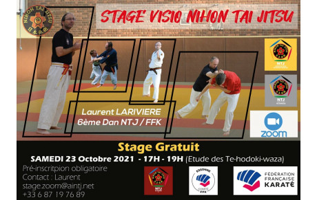 Stage Samedi 23 octobre