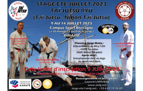 Stage d'été 2023